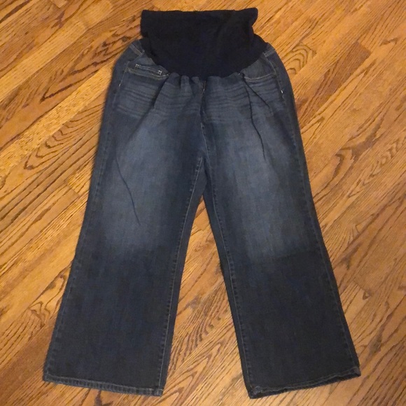 Indigo Blue Denim - 🤰EUC Maternity Jeans - INDIGO BLUE - Size 1X